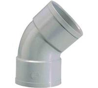 Girpi - Coude d'évacuation à 45° femelle/femelle Ø 125 mm G