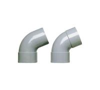 Girpi - Coude d'évacuation à 67°30 mâle/femelle Ø 50 mm G