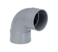 Girpi - Coude d'évacuation à 87°30 femelle/femelle Ø 125 mm G