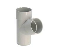 Girpi - Culotte Pvc 67°30 - Ø 80 Mâle/Femelle - Gris G