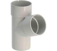 Girpi - Culotte Pvc 67°30 - Ø 80 Mâle/Femelle - Gris