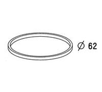 Girpi Joint de culot pour siphon, 62 x 58 x 3 mm G