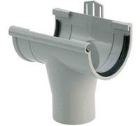 Girpi - Naissance centrale de gouttière pour toit gris G