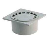 Girpi - Siphon de sol PVC 150 x 150 - gris