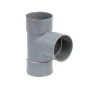 Té femelle/femelle - Girpi - Modèle 87°30 - Diamètre 80 mm - PVC - NF-E et NF-Me