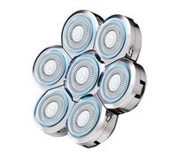 Gisaae Têtes de rechange pour rasoir de tête chauve 7D, tête de rechange universelle pour homme, tête de rasoir étanche IPX7