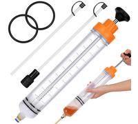 Gisafai Pompe d'extraction de liquide automobile 500 CC - Extracteur manuel de fluide - Pompe d'extraction d'huile - Pompe seringue pour nettoyeur manuel à essence pour direction assistée, liquide