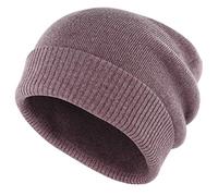 Gisdanchz Bonnet Hiver Femme Bonnet Laine Ski Femme Homme Hiver Chaud Chapeau Homme Snowboard Long Beanie Winter Hats Men WomensMen Wool Beanies Slouchy Knit Hat Warm Slouch Hats Violet