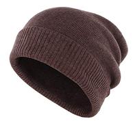 Gisdanchz Bonnet Ski Homme Chapeau Hiver Homme Snowboard Bonnet Laine Ski Femme Hiver Chaud Long Beanie Winter Hats for Men Womens Men Wool Beanies Slouchy Knit Hat Warm Slouch Hats Café