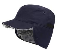Gisdanchz Men Women Winter Warm Baseball Cap Earflap Trapper Pilot Hat Casquette Homme Hiver Femme Cache Oreille Chapka Chapeau De Chasse Hiver Chaud Marine