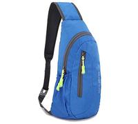 Gisdanchz Petite Sacoche Homme, Saccoche Homme Bandouliere Sac Holster Femme Sling Bag Rucksack Cross Body Bag Sac De Poitrine Bandouliere Petite Sacoche A Dos Bandoulière, Bleu
