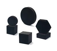 Gisela Creative Amazing Flat Lay Photography Propss-Mousse, Accessoires 6 en 1 pour bijoux, cosmétiques, parfum et bibelots (Noir)