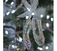 Gisela Graham Ballerines de Nol en acrylique - Dcoration d'arbre