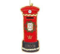 Gisela Graham Boîte aux lettres London Décoration sapin de Noël