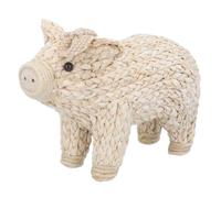 Gisela Graham Cochon en rotin mignon décoration de Pâques