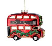 Gisela Graham Dcoration suspendre en forme de bus londonien Rouge