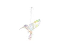 Gisela Graham : Rainbow Acrylic Hummingbird Decoration
