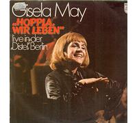 Gisela May - Hoppla, wir leben (live in der 'Distel', Berlin) / Vinyl record [Vinyl-LP]