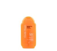 GISÈLE DENIS - Crème solaire, 200 ml, protection SPF 50+, émulsion bronzante, soin de la peau, crème solaire, hydrate la peau, résistante à l'eau, usage quotidien, prévient les taches brunes