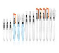 Gishbjka 7 Tailles de Pinceaux Aquarelle Remplaçables, Recharges pour Stylos Aquarelle, pour Aquarelles et Gouache