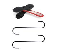 Gishbjka Compresseur de Piston de Frein à Disque e Frein Séparateur de Piston de Frein Ajusteur de Cylindre de Frein avec 2 Crochets Noirs