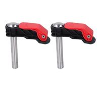 Gishbjka Ensemble de Serre-Joints Vise Fixtures 20mm Bench Dog, Installation à Prise Ferme, 2 Pièces pour Applications de Banc de Travail en Menuiserie.