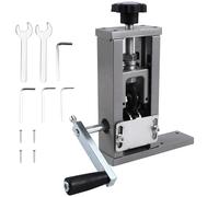 Gishbjka Machine à Dénuder Manuelle pour de 1 à 21 Mm, Machine à Dénuder Électrique pour Câble, Dénudeuse Automatique de Câble