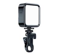 Gishbjka Mini Lampe de Remplissage Portable pour Selfie Rechargeable, 3 Modes de Luminosité Réglables, à Clipser pour Téléphone Portable et Ordinateur