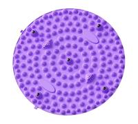 Gishbjka Planche de Massage Acupression pour Les Pieds Yoga Meridian Jogging Massage Pad Stone Therapy Mat