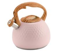 Gishbjka Sifflante 3L avec Couvercle et Poignée pour Cuisinière à Induction et Cuisinière à Gaz B