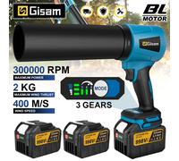 Gismis 3000W ventilateur Turbo électrique sans brosse 400 M/S 300000 tr/min outil de soufflage de poussière de feuilles portatif pour broche de batterie Makita 18V No Battery No Plug