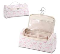 GISMTR Étui de voyage matelassé compatible avec Dyson Airwrap Multi-Styler tous les modèles et attaches, sac de rangement portable en coton avec crochet de suspension pour accessoires de bigoudis