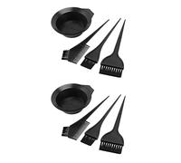 Gisoanudt 8X Peigne Pinceau Brosse pour Coloration Cheveux Teinture Decolorante Coiffure