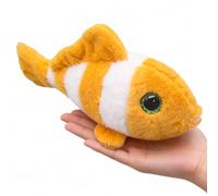 Gisqis Peluche Poisson-Clown 25cm Kawaii Doudou Poisson Peluche Animaux Marins Douce Peluches Plush Cadeau pour Enfants
