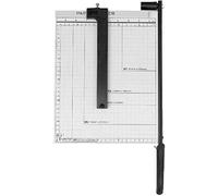 Gisruao Massicot empilable avec Protection Automatique et règle latérale, Outil de Scrapbooking A4