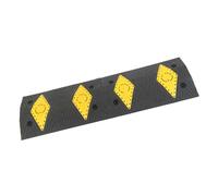 Gisruao Ralentisseurs Robustes, Dos d'âne combinables pour Plus de sécurité, pour garages, Routes de Gravier, Asphalte et béton, Lot de 2 (50 x 35 x 5 cm, 2 pièces)