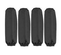Gissroys 1 paire/2 paires de housses de protection contre les chocs de suspension 350 mm en nylon absorbeur de chocs pour moto