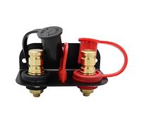 Gissroys 1 paire de poteaux de chargeur de batterie 3/8" - Borne de raccordement - 250 A CC - 12 V - Kit d'alimentation à distance - Terminaux marins et camions