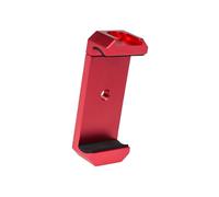 Gissroys 2. Pince téléphonique légère en alliage d'aluminium Vis 1/4 pouce pour trépied Accessoires de streaming en direct Adaptateur de montage sur trépied pour tablette