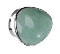 Gissroys 3 bagues minimalistes en cristal, bijoux modernes unisexes pour l'équilibre énergétique positif, adolescents et bijoux en cristal asymétriques spéciaux faits à la main