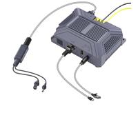 Gissroys Adaptateur compact 150 W Injection 12 V pour Link Minitor Dishy Networking Adaptateur d'antenne Répartiteur Passif Poe Injecteur Lien
