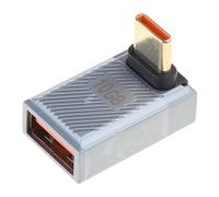 Gissroys Adaptateur d'extension USB de type C mâle vers 3.0 femelle - Connecteur de synchronisation de données étendu - 10 Gbit/s - 120 W - 6 A femelle vers mâle