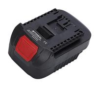 Gissroys Adaptateur général 18 V pour outil électrique Défense Sécurité Surcharge Convertisseur de batterie de construction ergonomique Convient aux adaptateurs de batterie d'outil électrique Convient