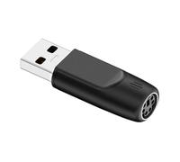 Gissroys Adaptateur USB de type C vers 2 prises pour une utilisation fréquente dans l'environnement sur le convertisseur de clavier d'ordinateur