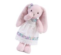 Gissroys Adorkable Lapin mignon Jouet rempli de coton câlin solitude confortable jouet pour filles tout-petits enfants confortable peluche pour enfants