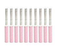 Gissroys Affûtage amélioré de tronçonneuse Pierre 3 mm Tige 4/0 8 mm pour diamètre de tête pour tronçonneuse à gazon Pièces Outil de jardin 10 pièces Outils de jardin Outils de jardin