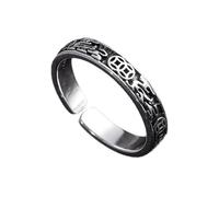 Gissroys Anneaux en cuivre réglables minimalistes avec symbole de défense et pièce antique pour hommes style vintage ajustement confortable pour le quotidien bagues vintage esthétiques