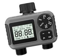 Gissroys Arroseur de voiture intelligent Minuterie Arrosage automatique pour installations intérieures et jardins Jardin extérieur Entretien du jardin