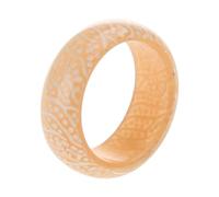 Gissroys Bagues simples en résine lumineuse, esthétiques dans l'obscurité, pour femmes, filles, garçons, cadeau de bijoux, résine pour femmes, comme décrit