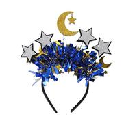Gissroys Bandeau élégant pour l'Aïd avec croissant de lune et d'étoile Ramazan Festival pour un port confortable